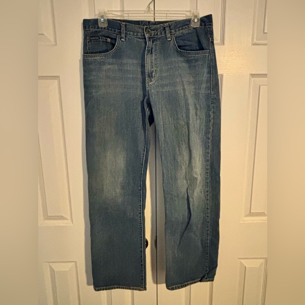 Calvin Klein Jeans Straight Fit in Light Blue